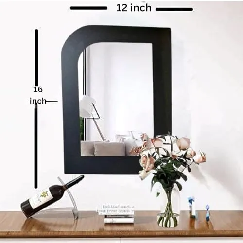 HI Tech Sales Antique mirror for wall on tiles bathroom bedroom living room Basin Mirror Bathroom Wall Mirror unbreakable Glass wall mirror