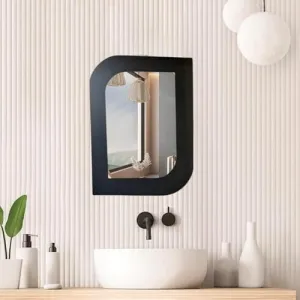 HI Tech Sales Antique mirror for wall on tiles bathroom bedroom living room Basin Mirror Bathroom Wall Mirror unbreakable Glass wall mirror