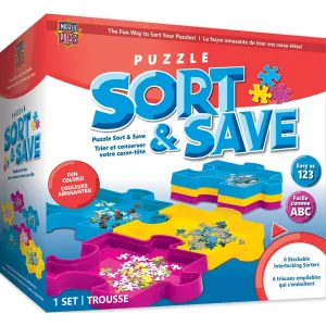 Jigsaw Puzzle Sort & Save - Sorting Trays