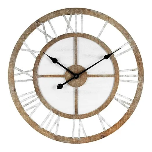 Large Coastal Floating Wall Clock