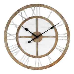 Large Coastal Floating Wall Clock