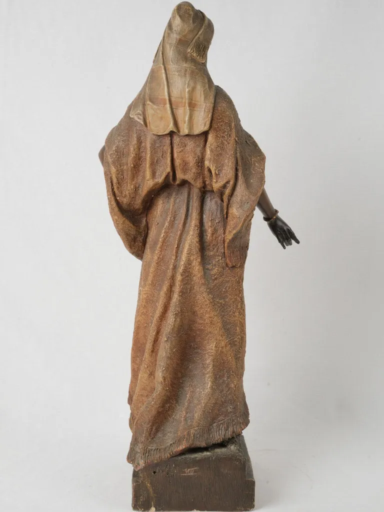 Late 19th-Century  Terracotta Statue of Abla, Desurmont & Goldscheider (1845–1897) 28¼"