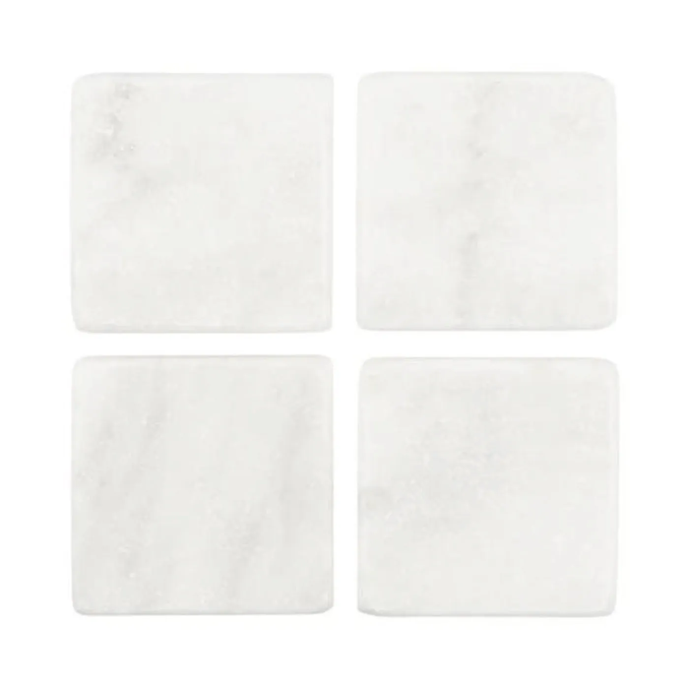 Marble Square Coasters : Set of 4