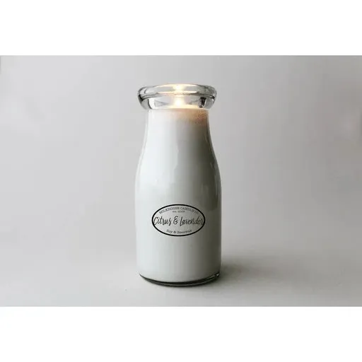 Milk Bottle Candles