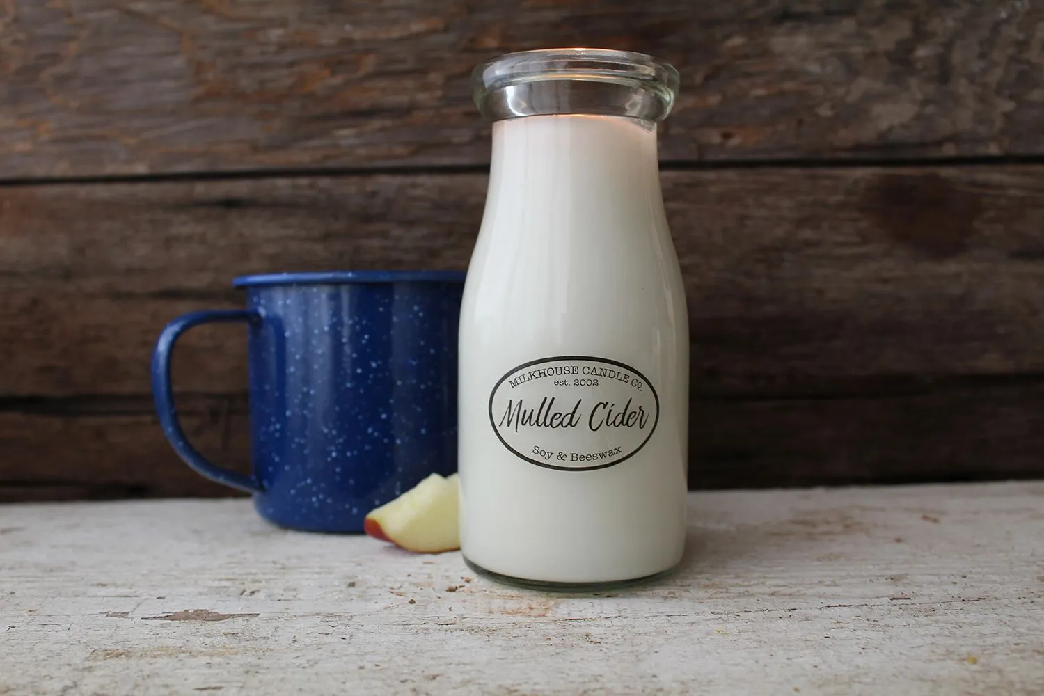 Milk Bottle Candles