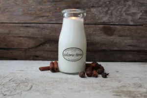 Milk Bottle Candles