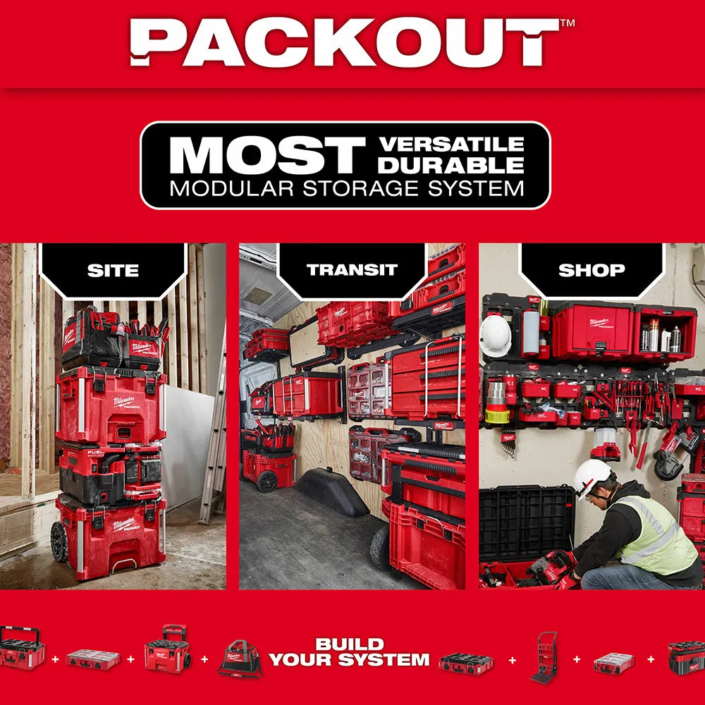 Milwaukee 48-22-8062 2PK PACKOUT Shop Storage Bin Set