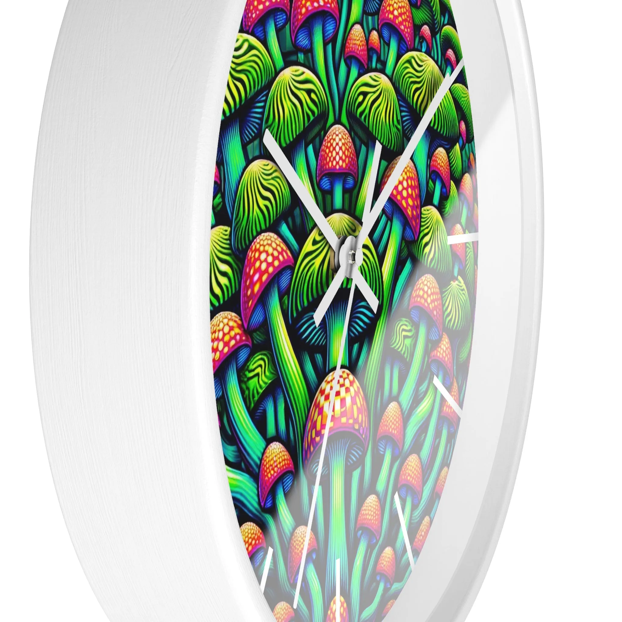 Mushroom Mystique 10" Wall clock #3