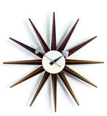 Nelson Sunburst Clock