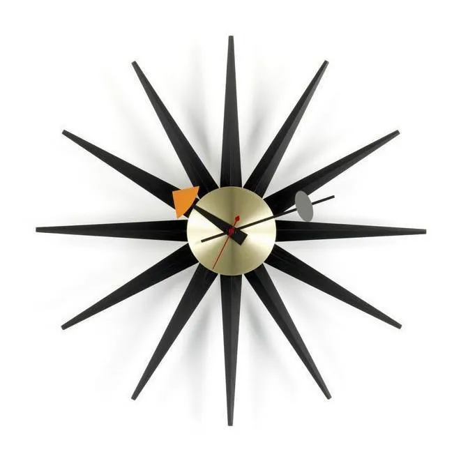 Nelson Sunburst Clock