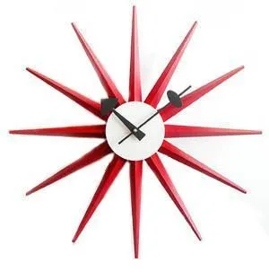 Nelson Sunburst Clock