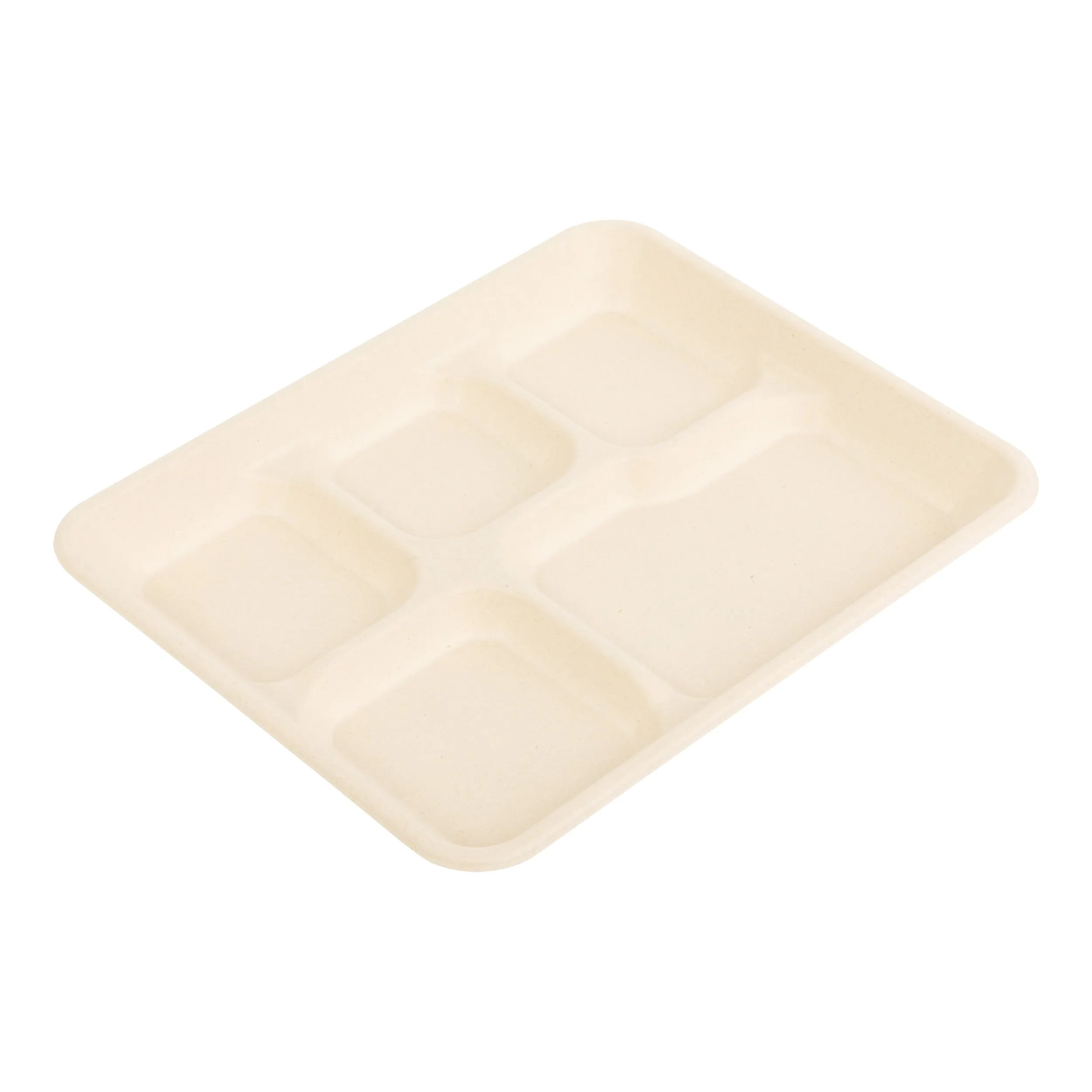 No PFAS added 5 Compartment Value Trays, Case of 500