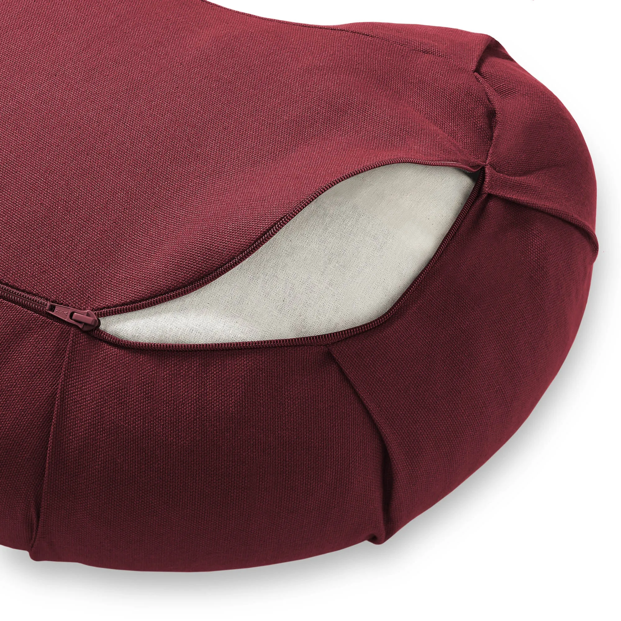 Node Fitness Organic Cotton 17" Crescent Meditation Cushion