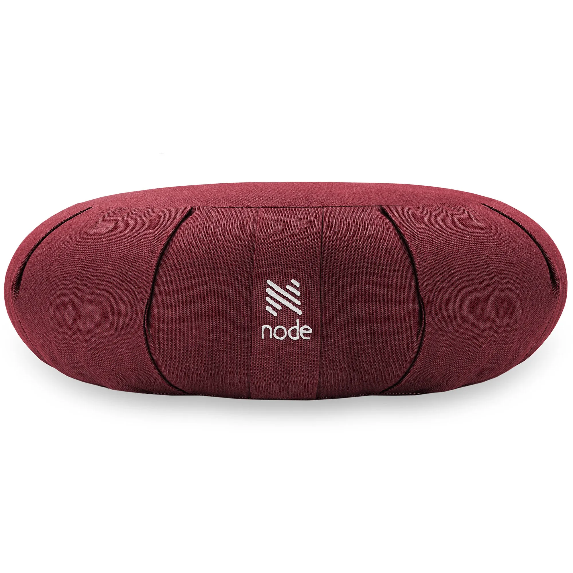 Node Fitness Organic Cotton 17" Crescent Meditation Cushion