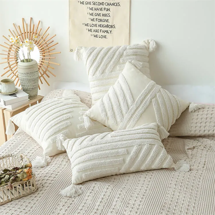 Nordic Woven Scatter Cushion | Style A