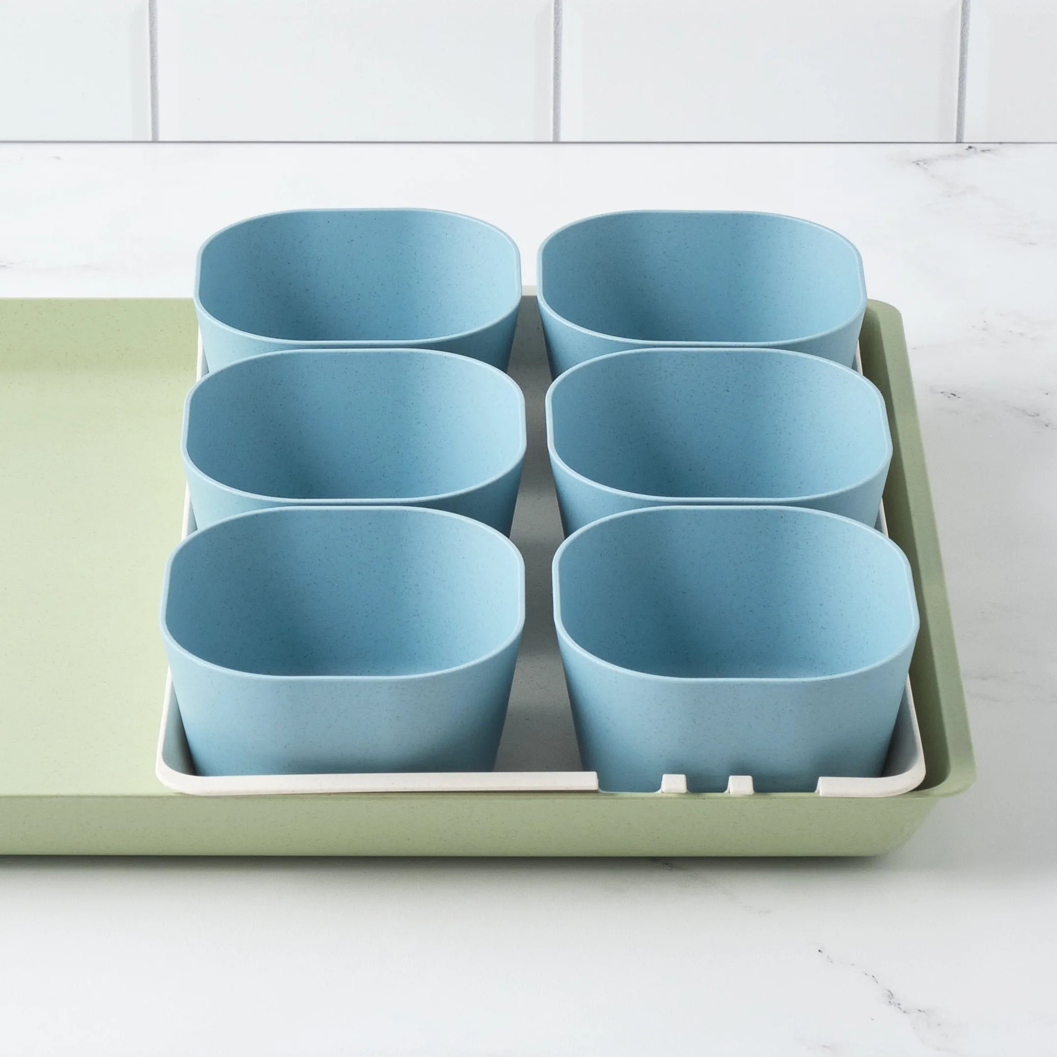 Prep 'N Serve Trays & Bowls Set