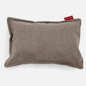 Rectangular Throw Pillow Cover 35 x 50cm - Interalli Wool Biscuit