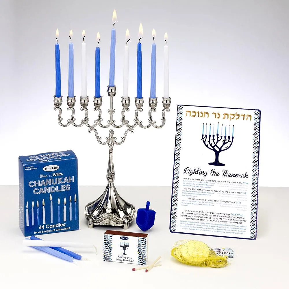 Rite Lite Chanukah Menorah Set