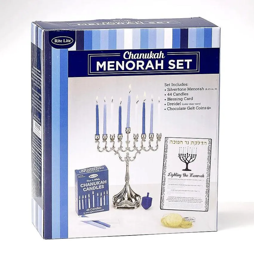 Rite Lite Chanukah Menorah Set