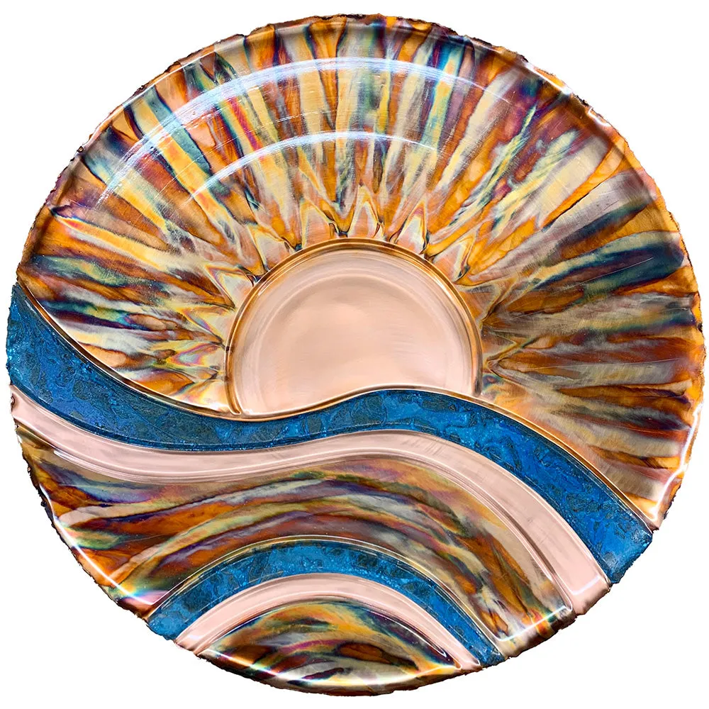 River Sunrise by Greg Gowen 24" Diameter