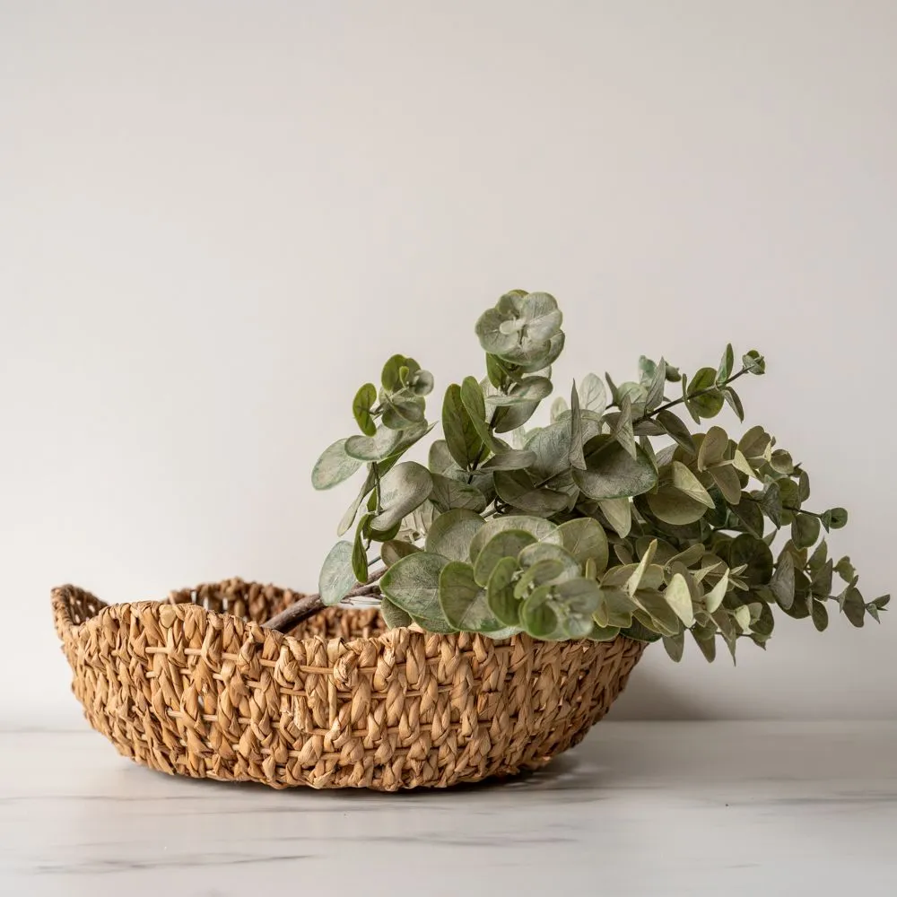 Round Scalloped Bankuan Baskets