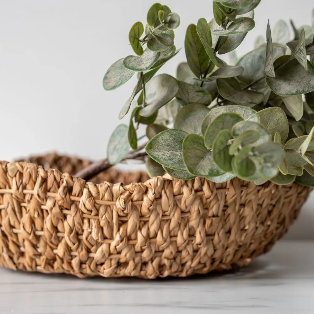 Round Scalloped Bankuan Baskets