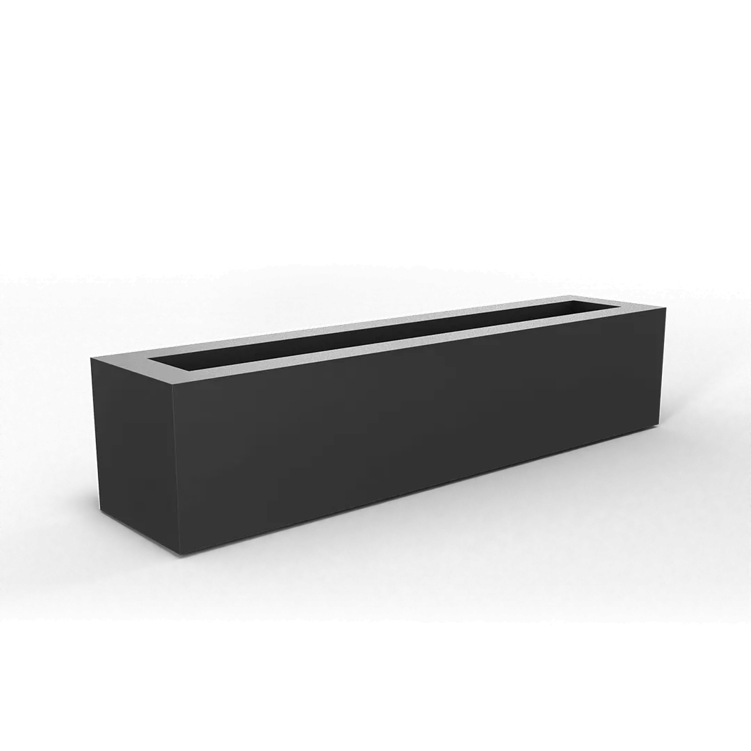 Salon Narrow Low Rectangular Planter