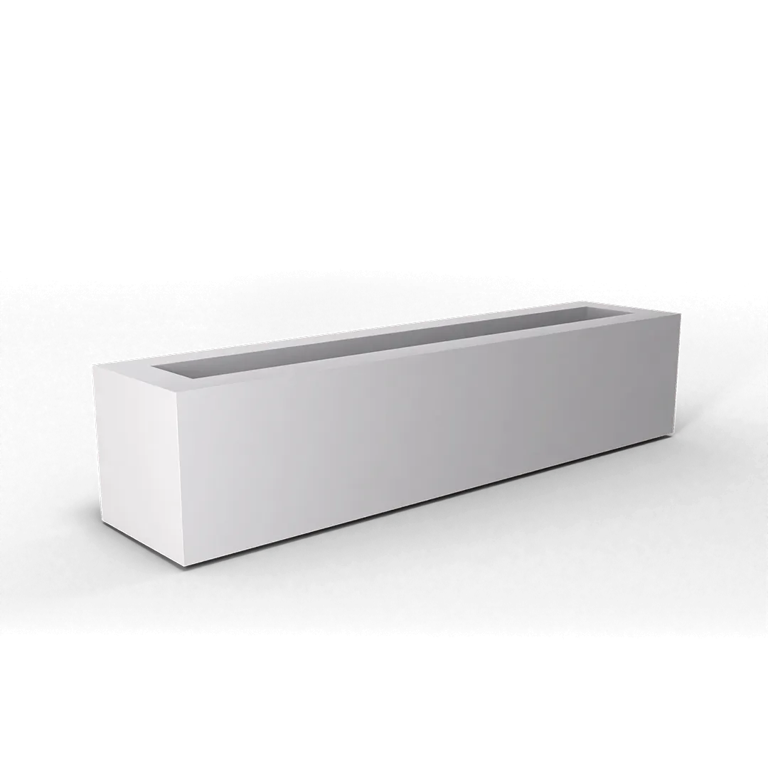 Salon Narrow Low Rectangular Planter