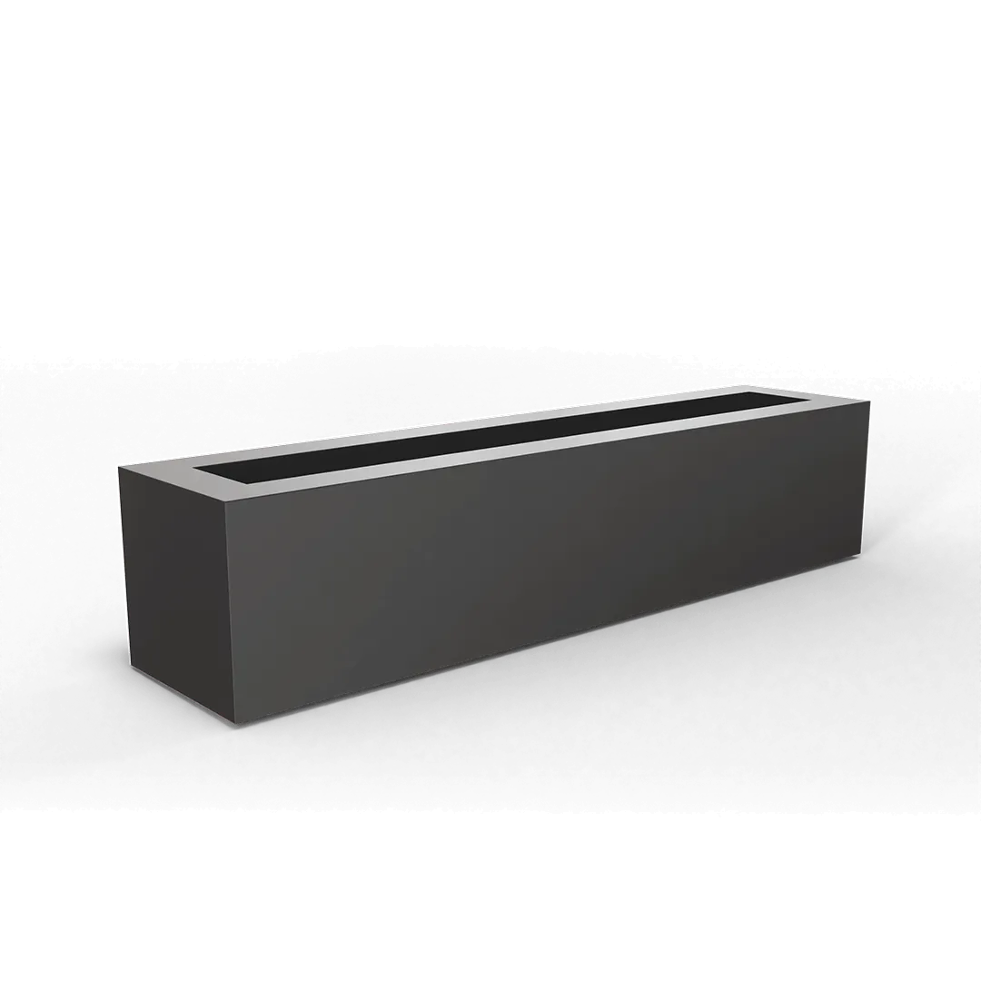 Salon Narrow Low Rectangular Planter