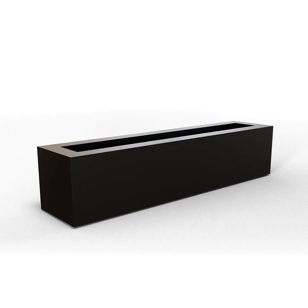 Salon Narrow Low Rectangular Planter