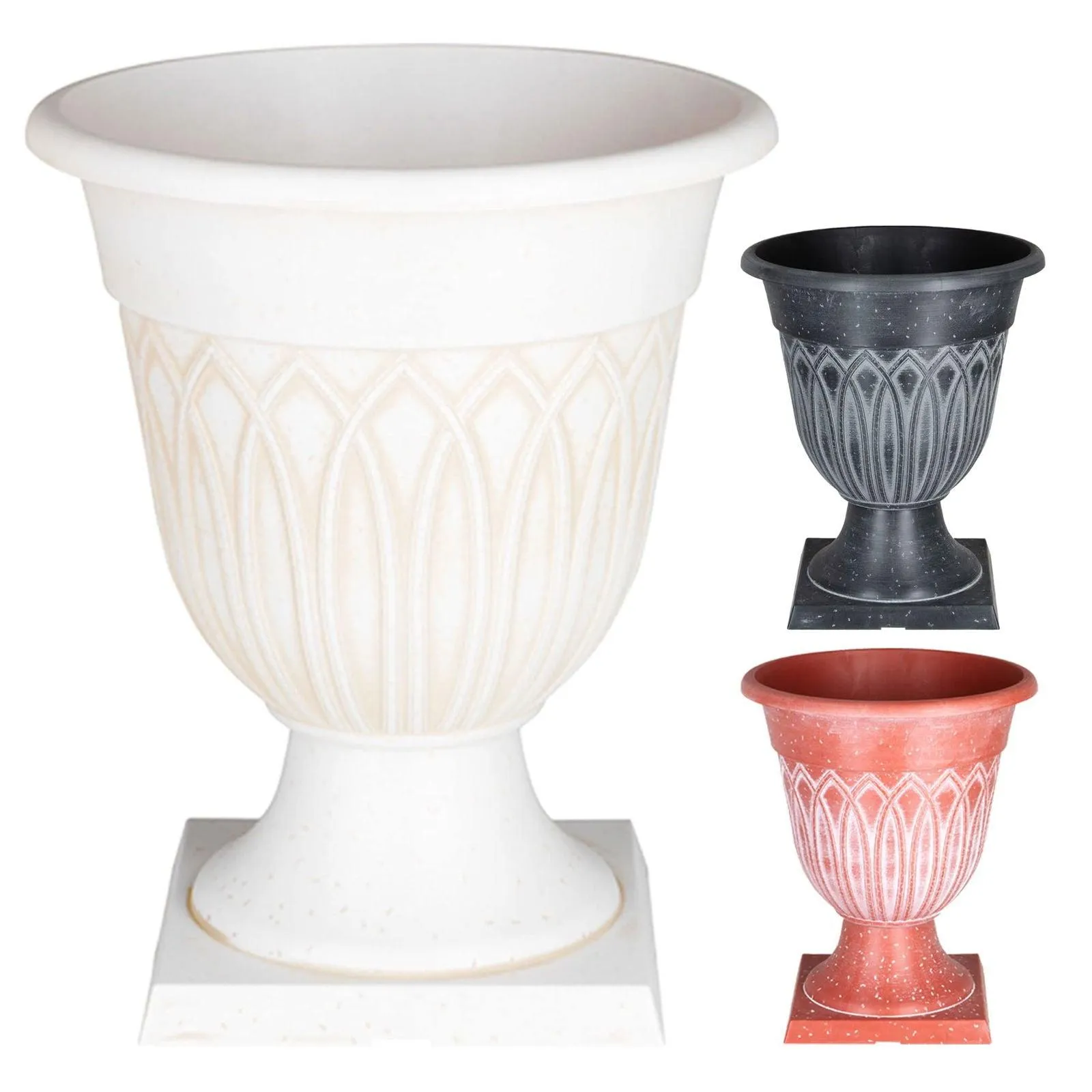 SG Traders™ TAMPA URN PLANT POT