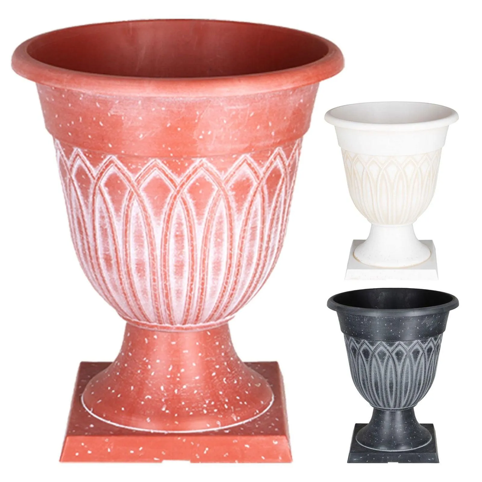 SG Traders™ TAMPA URN PLANT POT