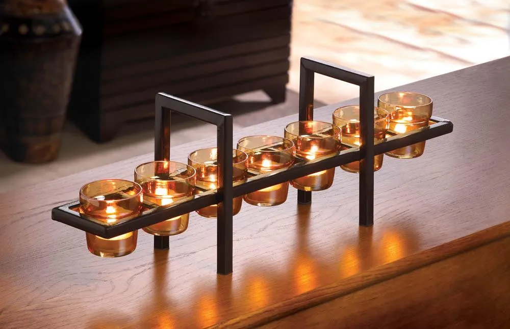 Sunset Bridge Candle Holder