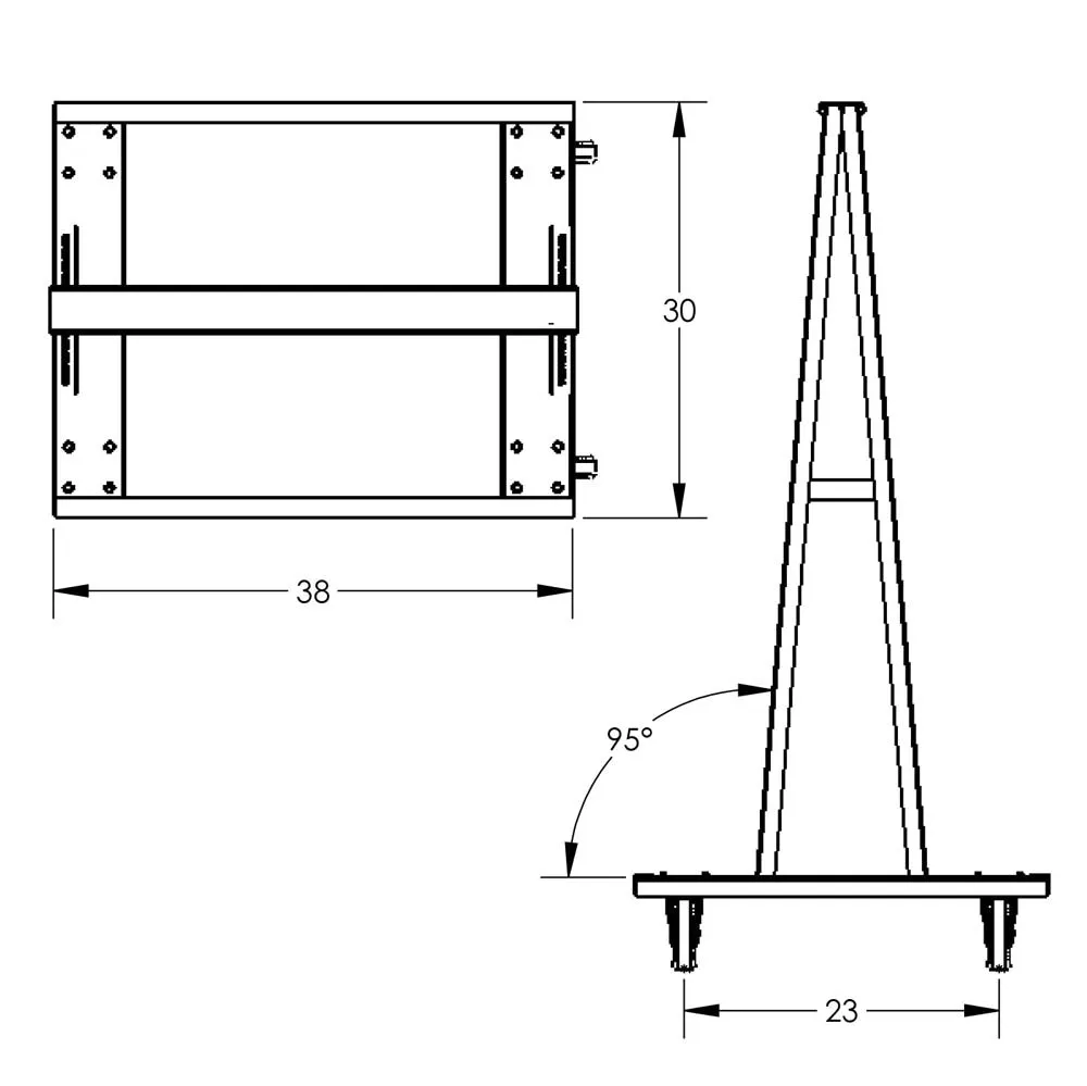 Valley Craft Heavy Duty A-Frame Carts