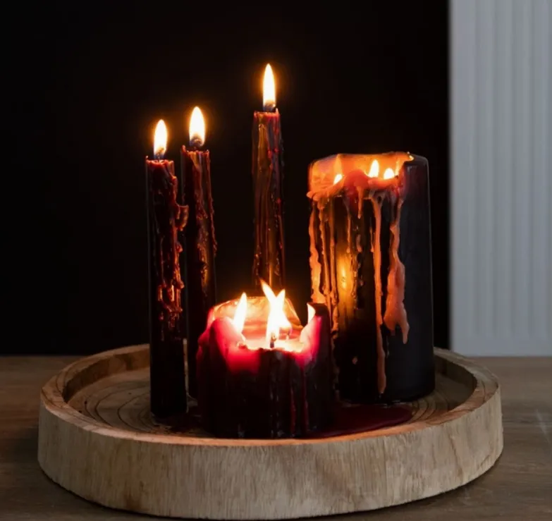 Vampire Blood Pillar Candle