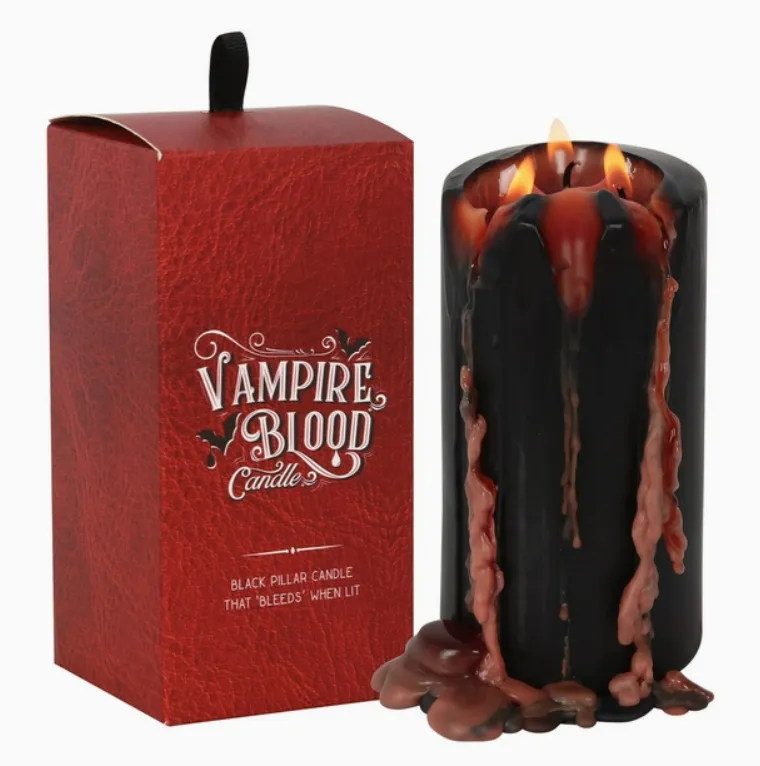 Vampire Blood Pillar Candle