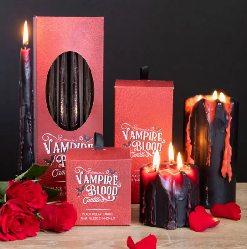 Vampire Blood Pillar Candle