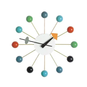 vitra | george nelson ball clock | multicolour