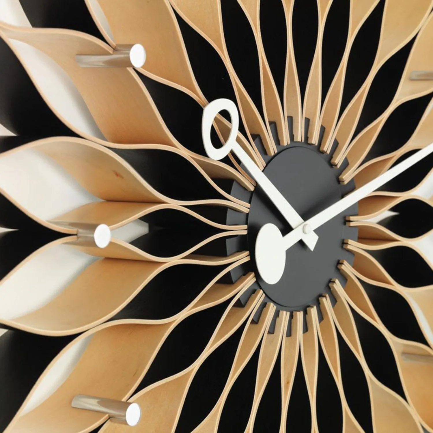 vitra | george nelson sunflower clock | birch