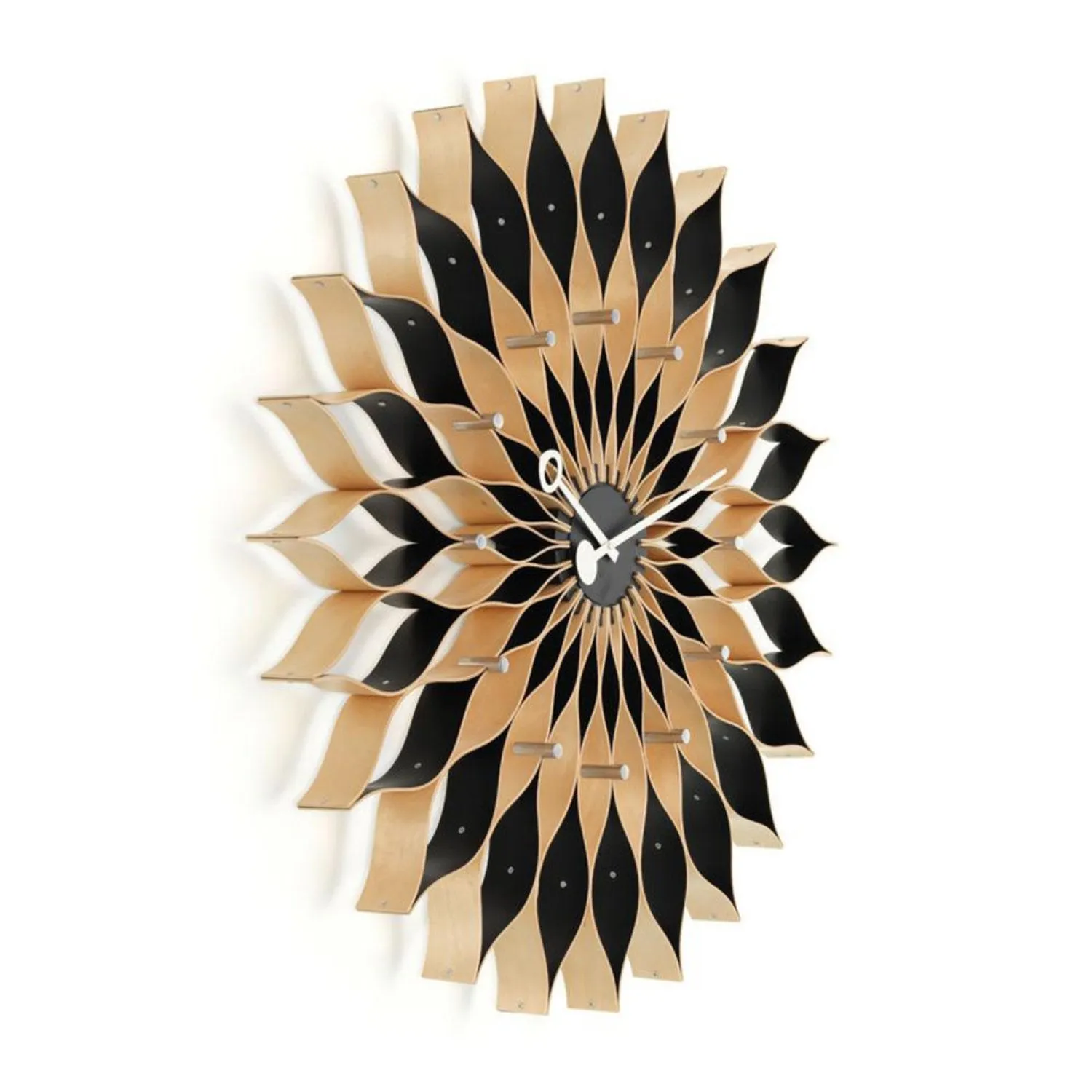 vitra | george nelson sunflower clock | birch